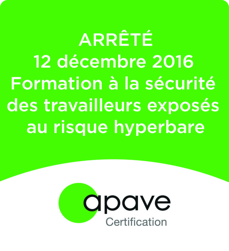 Certification formation plongée